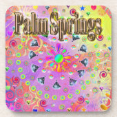 パーム春ラッキーゴールデンコースター コースター (正面)