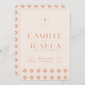 パーム春レト結婚ロト 招待状 (正面/裏面)