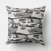 パーム春ヴィンテージMCMプリント クッション (正面)