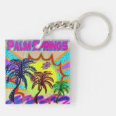 パーム春永遠キーチェーン キーホルダー (裏面)