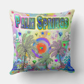 パーム春深いドリームピロー クッション (裏面)