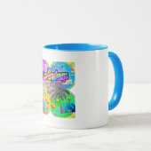 パーム春Quadro Seasons Mug マグカップ (正面右)