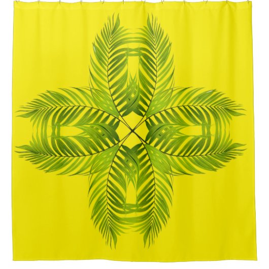 パーム最高シャワーカーテン シャワーカーテン (正面)