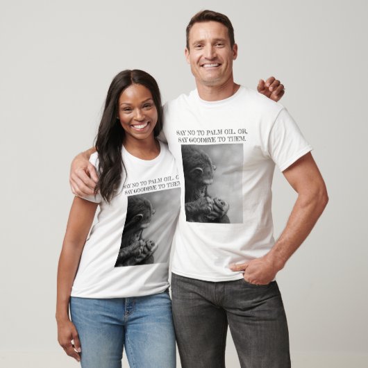 パーム油のワイシャツを拒否して下さい Tシャツ (ユニセックス)