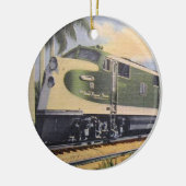 パーム王室の機関車 セラミックオーナメント (左)