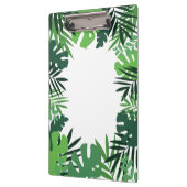 パーム環境にやさし葉、熱帯ジャングルモノグラム クリップボード (左)