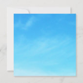 パーム素朴ツリー結婚式招待状 招待状 (裏面)