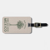 パーム素朴ツリー ラゲッジタグ (正面横)