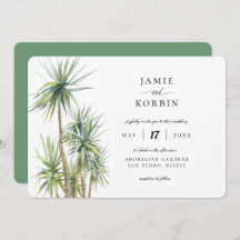 パーム素朴トロピカルビーチ結婚式