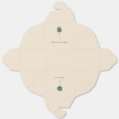 パーム結婚ツリー フェイバーボックス (見開き)