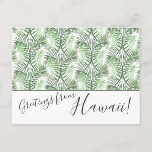 パーム葉ズがハワイのはがきを移動 ポストカード