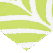 パーム葉パターン果樹緑 テーブルクロス (アングル)