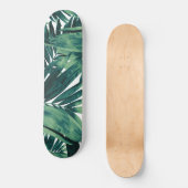 パーム葉パター愛#1 #tropical #wall #decor スケートボード (正面)