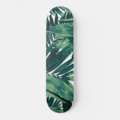 パーム葉パター愛#1 #tropical #wall #decor スケートボード (正面)