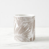 パーム葉パター愛#4 #tropical #wall #decor コーヒーマグカップ (中央)