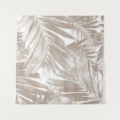パーム葉パター愛#4 #tropical #wall #decor タペストリー (正面(横))