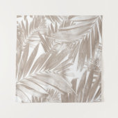 パーム葉パター愛#4 #tropical #wall #decor タペストリー (正面)