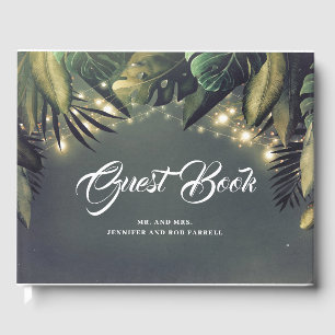 パーム葉ビーチ結婚式 ゲストブック