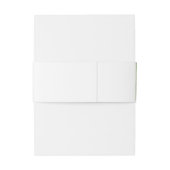 パーム葉ビーチ結婚式 招待状ベリーバンド (裏面例)