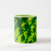 パーム葉プライド，カパ，カウアイ，ハワイ ツートーンマグカップ (中央)