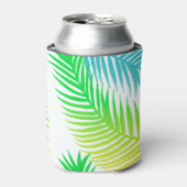 パーム葉模様 缶クーラー (缶正面)