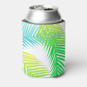 パーム葉模様 缶クーラー (缶裏面)