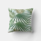 パーム葉熱帯ジャングル クッション (裏面)