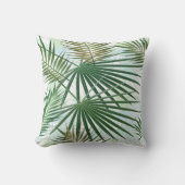 パーム葉熱帯ジャングル クッション (正面)