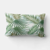 パーム葉熱帯ジャングル ランバークッション (裏面)