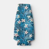 パーム葉青パターン ボトルクーラー (正面)