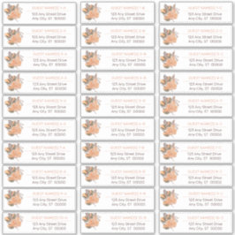 パーム葉 |あじさい開花の一覧 シール