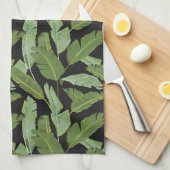 パーム葉 キッチンタオル (四つ折り)