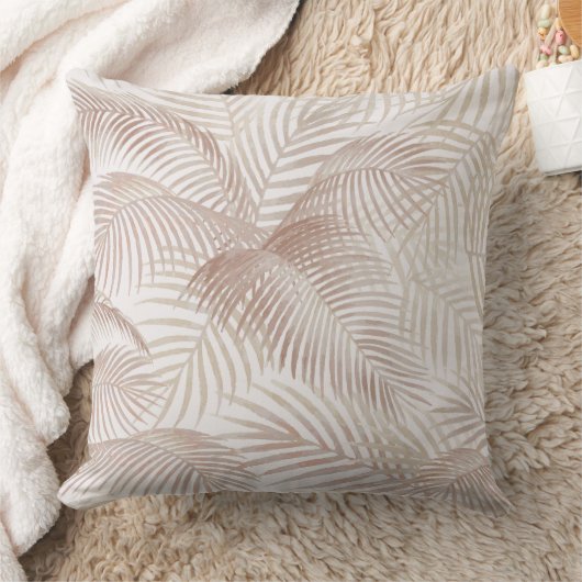 パーム葉 クッション (ブランケット)