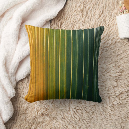 パーム葉 クッション (ブランケット)