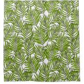 パーム葉 シャワーカーテン (正面)