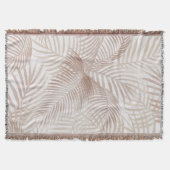 パーム葉 スローブランケット (正面)