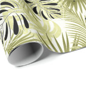 パーム葉，トロピカル，ボ葉タニカル，ジャングル ラッピングペーパー (ロールコーナー)