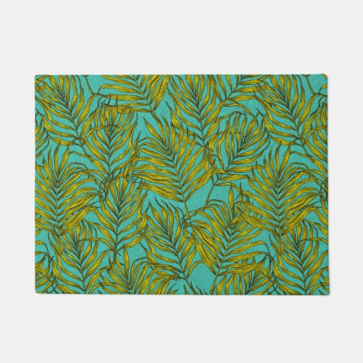 パーム葉 ドアマット (正面)