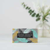 パーム葉 |ナチュラル 名刺 (スタンド正面)