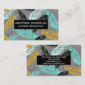 パーム葉 |ナチュラル 名刺 (正面/裏面)