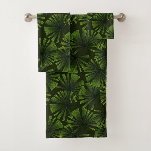 パーム葉 バスタオルセット (インサイチュ)