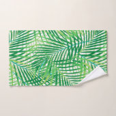 パーム葉 バスタオルセット (ハンドタオル)