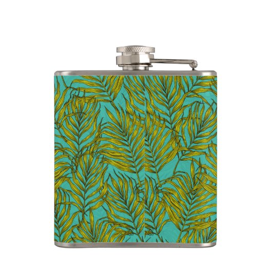 パーム葉 フラスク (裏面)