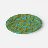 パーム葉 ペーパープレート (アングル)