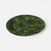 パーム葉 ペーパープレート (アングル)