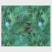 パーム葉 ラッピングペーパー (フラット)