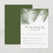 パーム葉 出欠カード (正面/裏面)