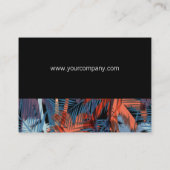 パーム葉 名刺 (裏面)