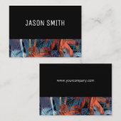 パーム葉 名刺 (正面/裏面)