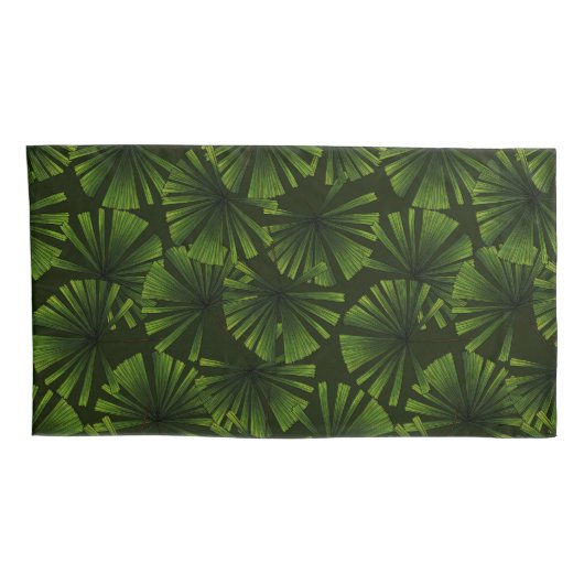 パーム葉 枕カバー (裏面-右)